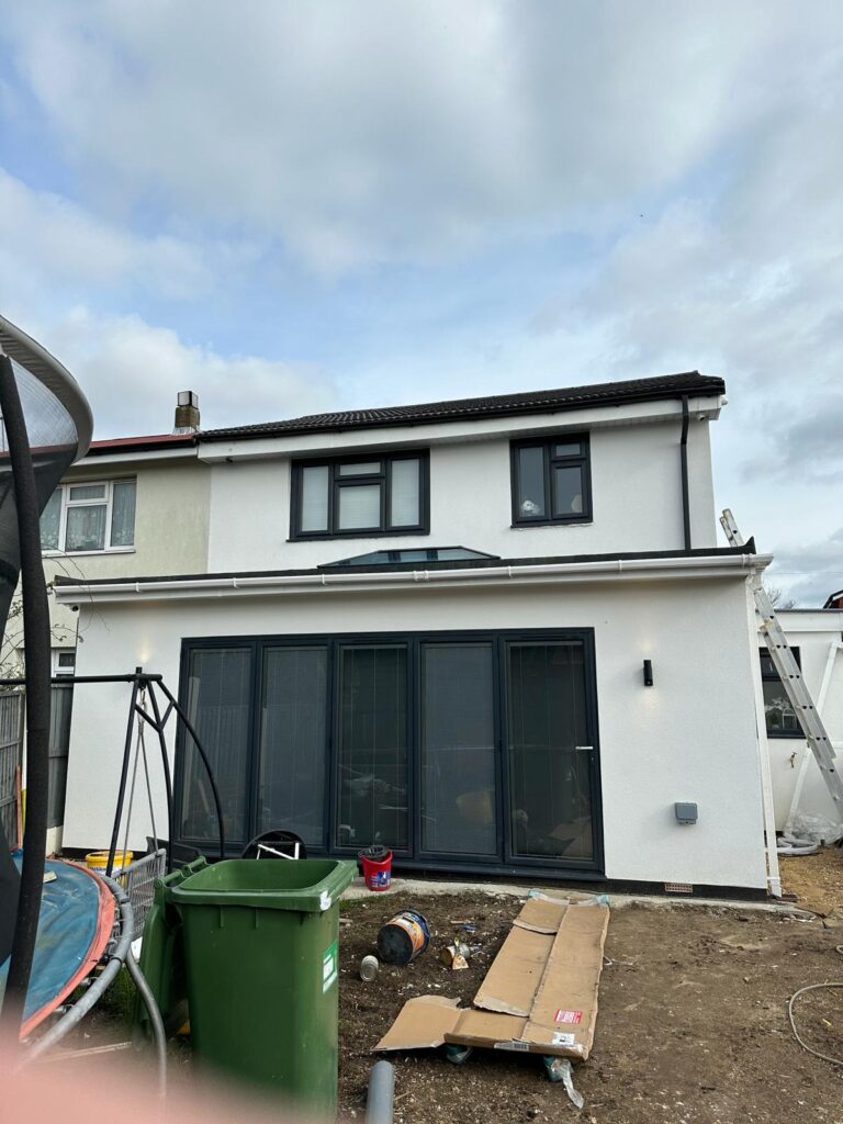 Private House in Romford-Insulated Render